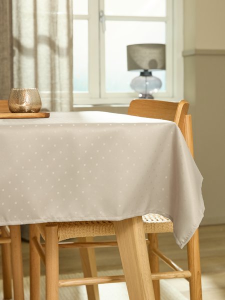 Tablecloth SKOGSTARR 140x240 beige