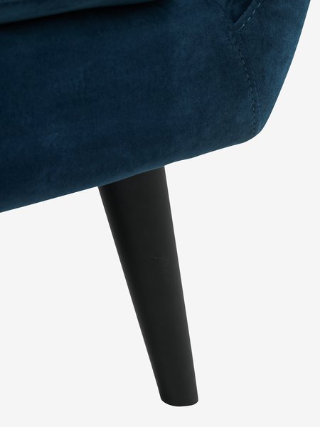 Sofa EGEDAL 2.5-pers. mørkeblå velour