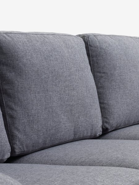 Sofa GEDVED chaise longue grey