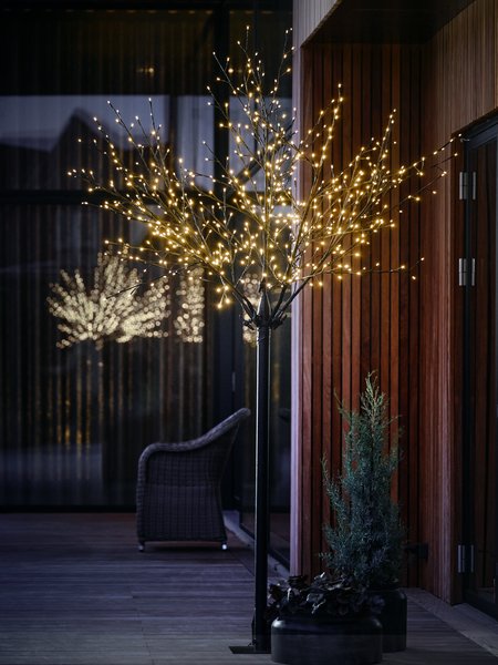 Kerstverlicht buiten
