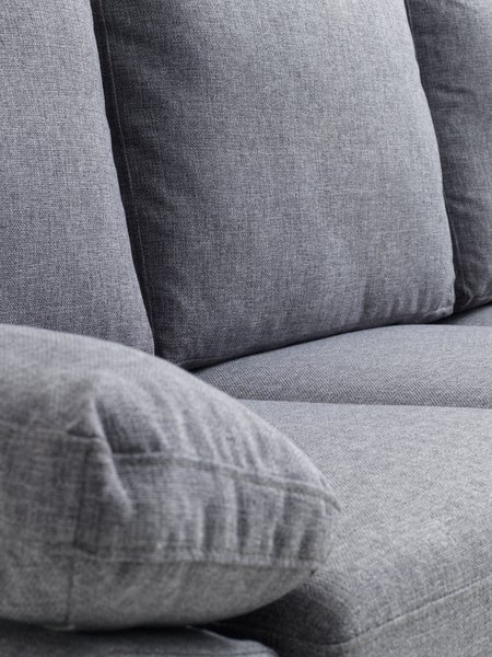 Sofa GEDVED 3-Sitzer grau