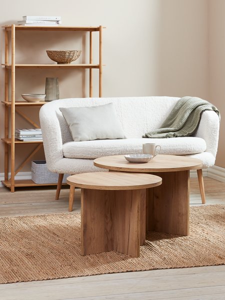 Tavolino KALVEHAVE Ø70 cm color rovere