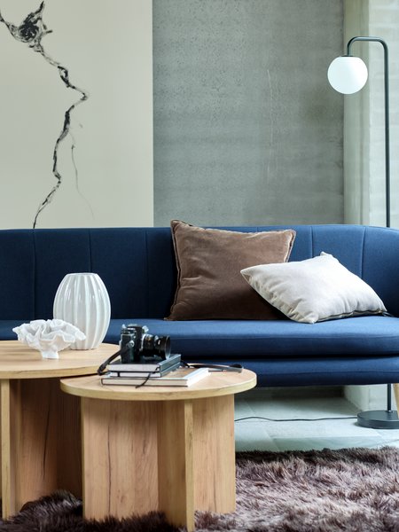 Tavolino KALVEHAVE Ø70 cm color rovere