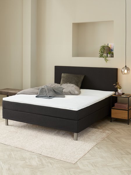 Boxspring krevet 180x200 PLUS C60 PU crna-08