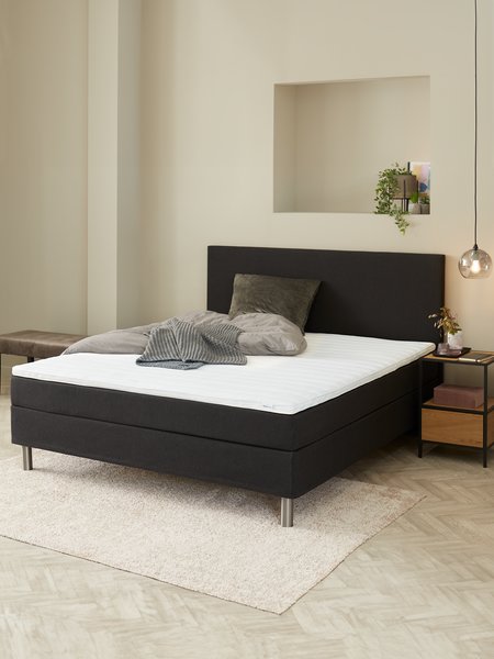 Boxspring krevet 160x200 PLUS C60 PU crna-08