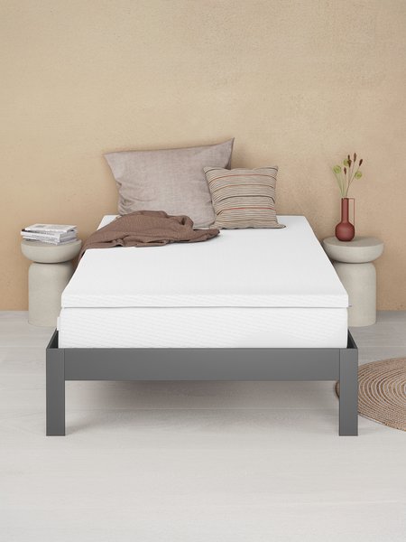 Topper 120x190 cm WELLPUR FRYA GT30 bianco