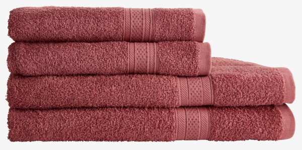 Bath towel UPPSALA 65x130 rose