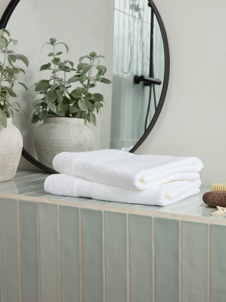 Badetuch KARLSTAD 70x140 weiss KRONBORG