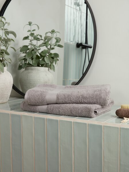 Badetuch KARLSTAD 70x140 grau