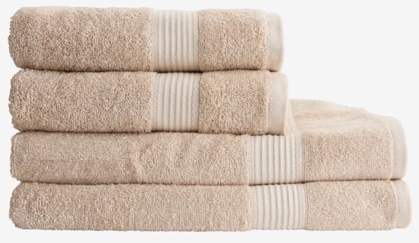 Кърпа KARLSTAD 70x140 цвят пясък KRONBORG