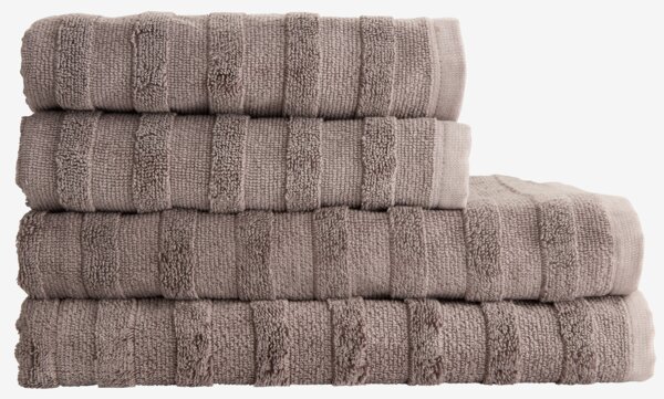 Drap de douche TORSBY 65x130 gris