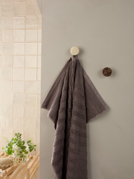 Badetuch TORSBY 65x130 grau