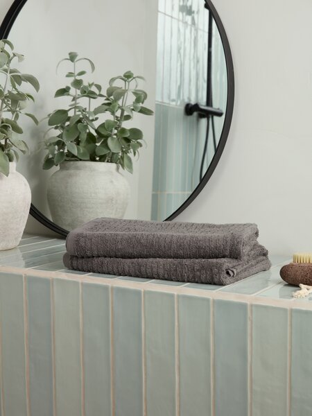 Fürdőlepedő SVANVIK 65x130 szürke