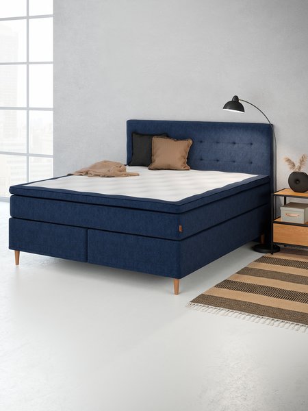 Sänggavel 180x125cm KULU H50 blå-87 DREAMZONE