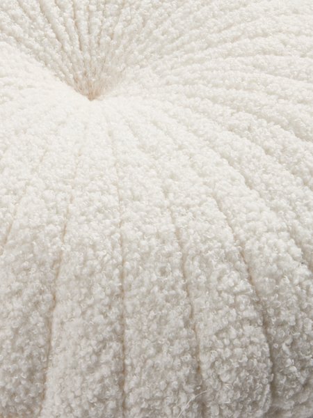 Cuscino KUGLEASK Ø40 cm bouclé bianco