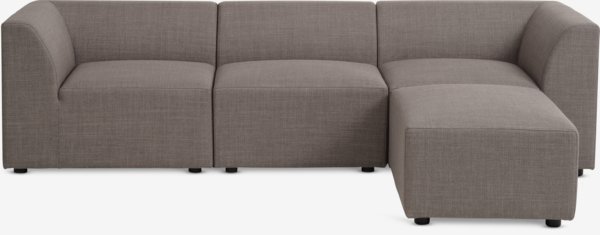 Sofa TERNDRUP chaise longue grey