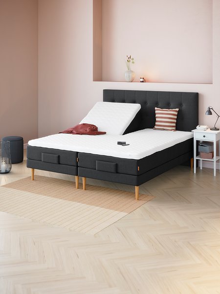 Elektrisch bed 180x210 JOSELVA GE40 grijs-40 traagschuim