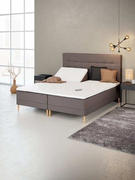 Regulerbar seng 180x210 KUPELVA GE50 grå-21 lateks