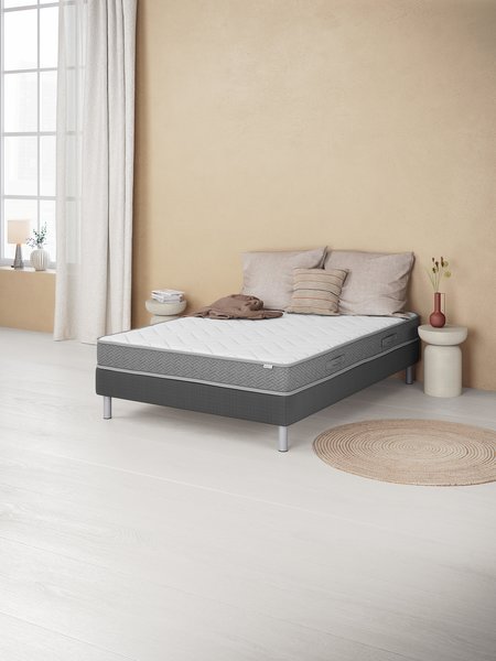 Sommier tapissier 140x190cm ALNA PD20 DREAMZONE