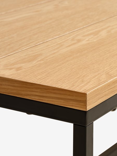 Konferenční stolek TEBSTRUP 60×110 dub/černá