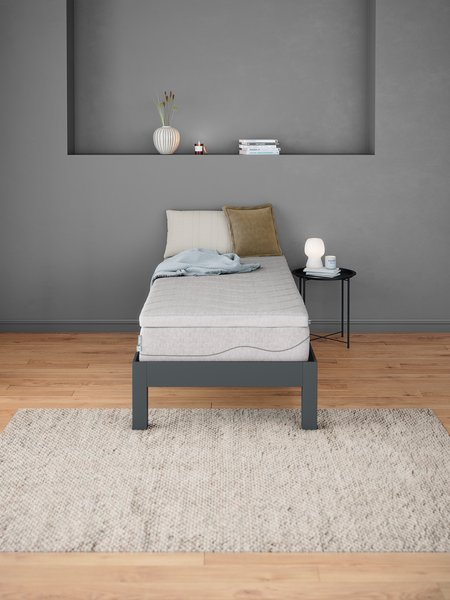 Topmadras 90x200cm WELLPUR GULEN GT65 grå