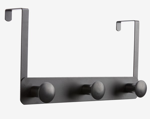 Поставка за хавлии STOCKVIK 25x14x5 см черна