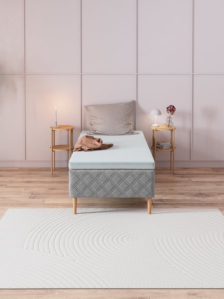 Топ матрак 80x200 см WELLPUR BOKSELVI GT110 бял