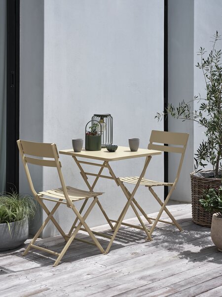 Bistro-Set ABORG B60xL60 gelb