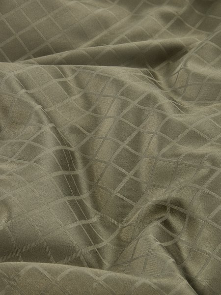 Satengsengesett INGEBORG 140x200 olivengrønn
