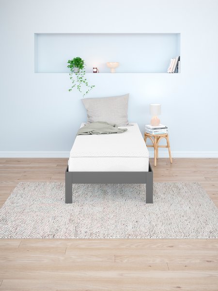 Ανώστρωμα 90x200cm WELLPUR FRYA GT30 γκρι