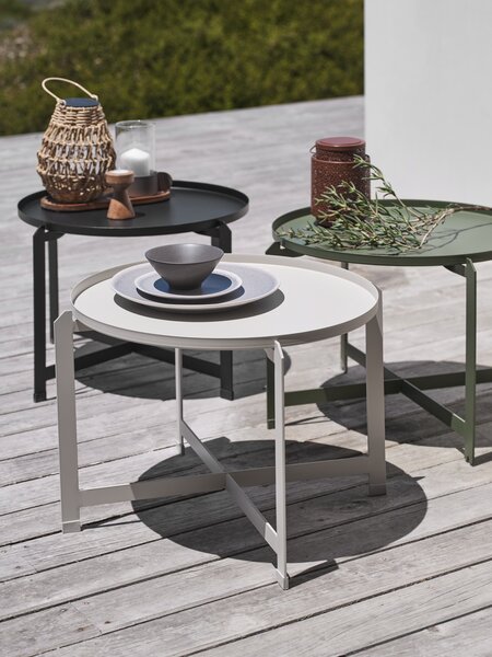 Stolić BORRE Ø50xV40 maslinasto zelena