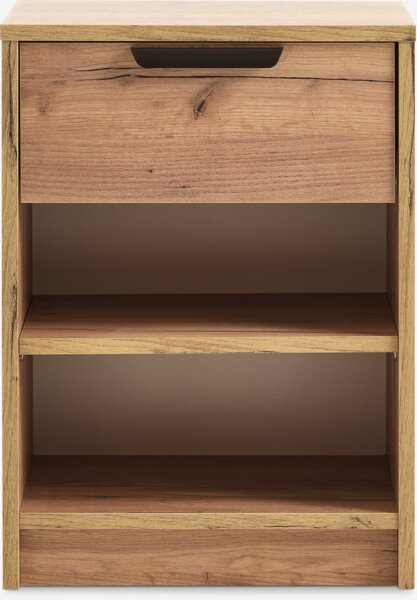 Comodino JENSLEV 1 cassetto rovere