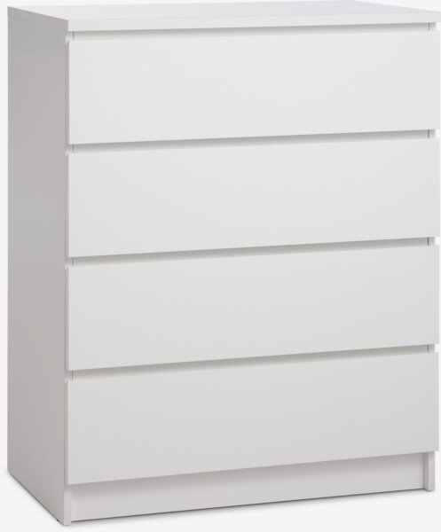 4 drawer chest LIMFJORDEN white