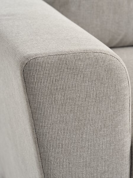 Sovesofa m/sjeselong VEJLBY lys sand