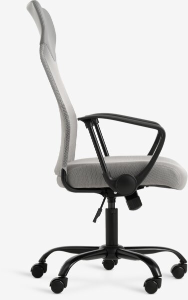 Office chair BILLUM grey mech/black