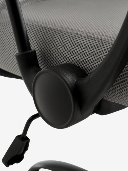 Office chair BILLUM grey mech/black