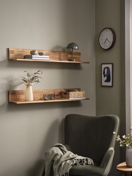 Wandregal JYSTED 110 cm eiche natur