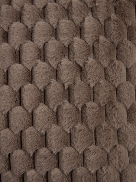 Cushion HVIDBLOMME 45x45 dark sand