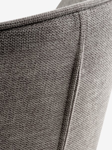 JEGIND D105 natural oak/black + 4 RISSKOV light grey