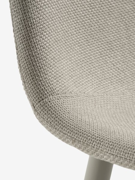 Dining chair EJSTRUP beige fabric