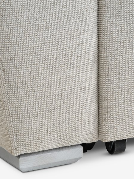 Sovesofa m/sjeselong VEJLBY lys sand