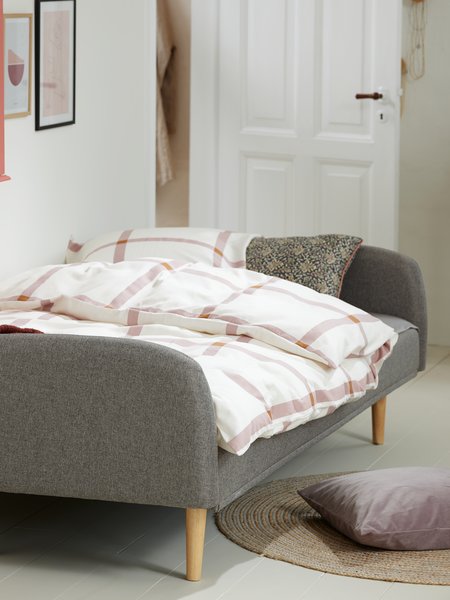 Canapea extensibilă PARADIS gri deschis