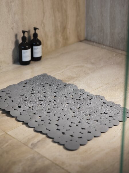 Badekarsmåtte DELARY 45x65cm grå