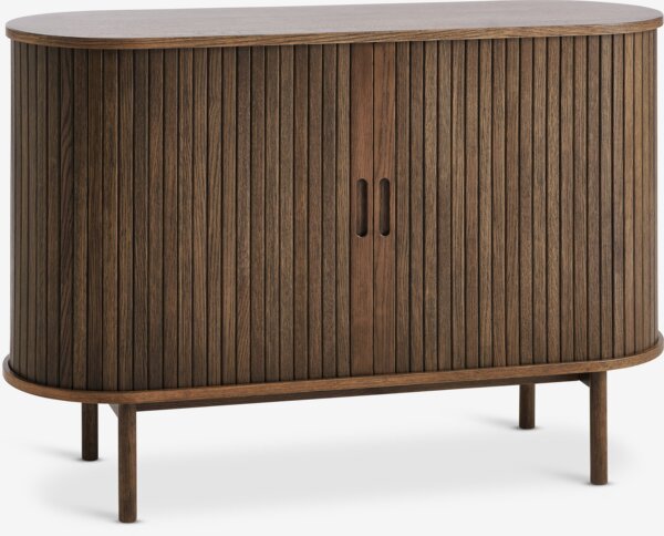 Credenza LYNGVIG 120cm ante scorrevoli a rullo rovere scuro