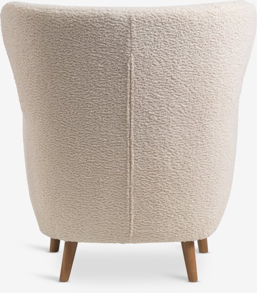 Armchair VILDSUND off-white fabric