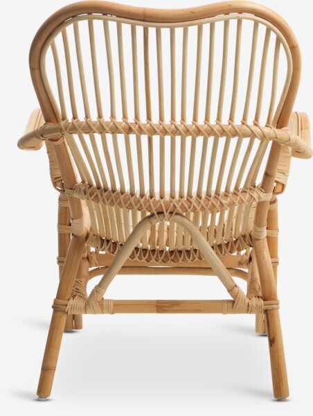 Fauteuil LISELEJE haut naturel