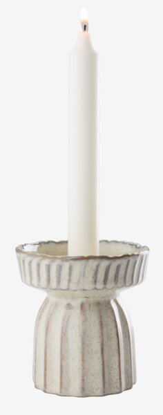 Candle holder INGAR D10xH11cm white