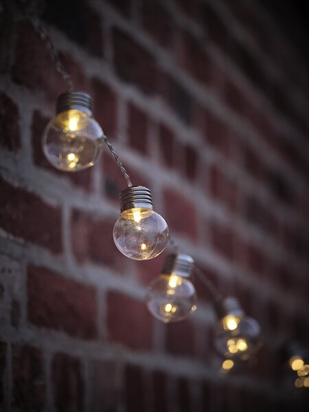 Lyskæde udendørs FINK L735 cm med 50 LED klar