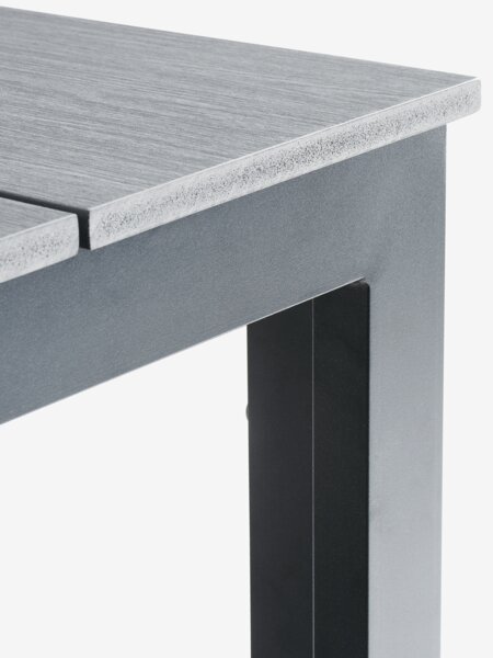 MARIELYST Μ205 τραπέζι + 4 AIDT καρέκλες γκρι