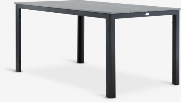 Table de jardin MARIELYST l90xL150 gris